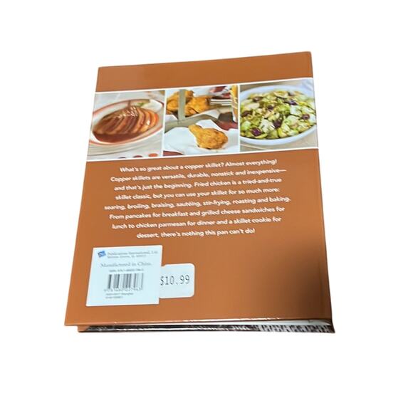 Copper Skillet Cooking Cookbook Spiral Bound Hard Cover - Picture 2 of 6